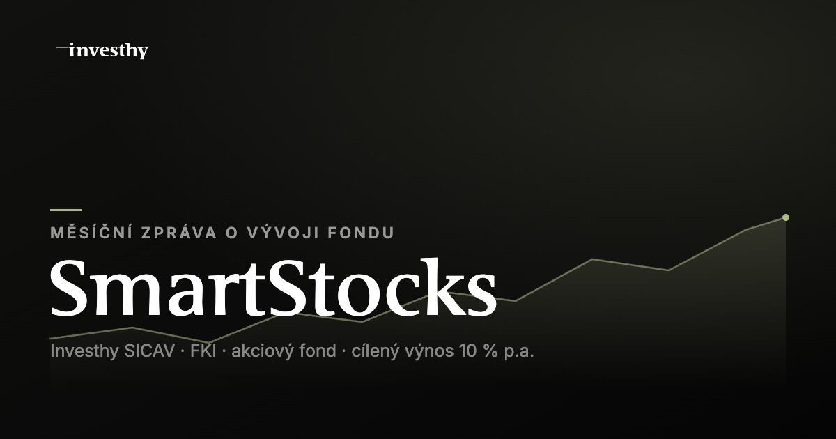 Úvodní obrázek: Měsíční zpráva o vývoji fondu Investhy SICAV – SmartStocks 03/2026